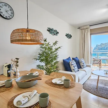 With A Stunning View Of Penon De Ifach